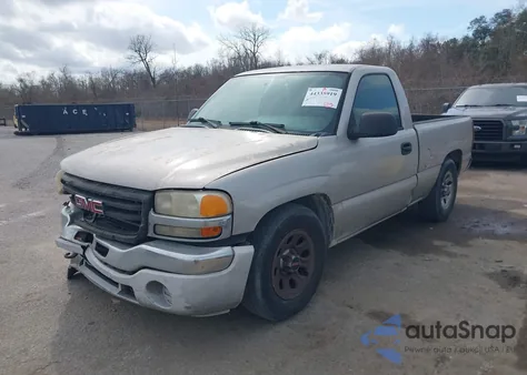 2007 GMC Sierra 1500 Classic Sl из США, поврежденный, VIN 3GTEC14X47G189610